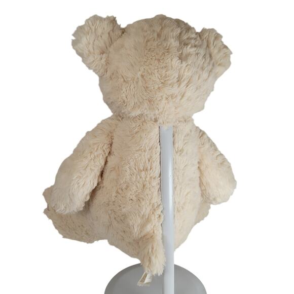 Teddy Bear 16" Plush Cream Brown Bow Stuffed Animal Dan Dee Collector’s Choice - Picture 15 of 16